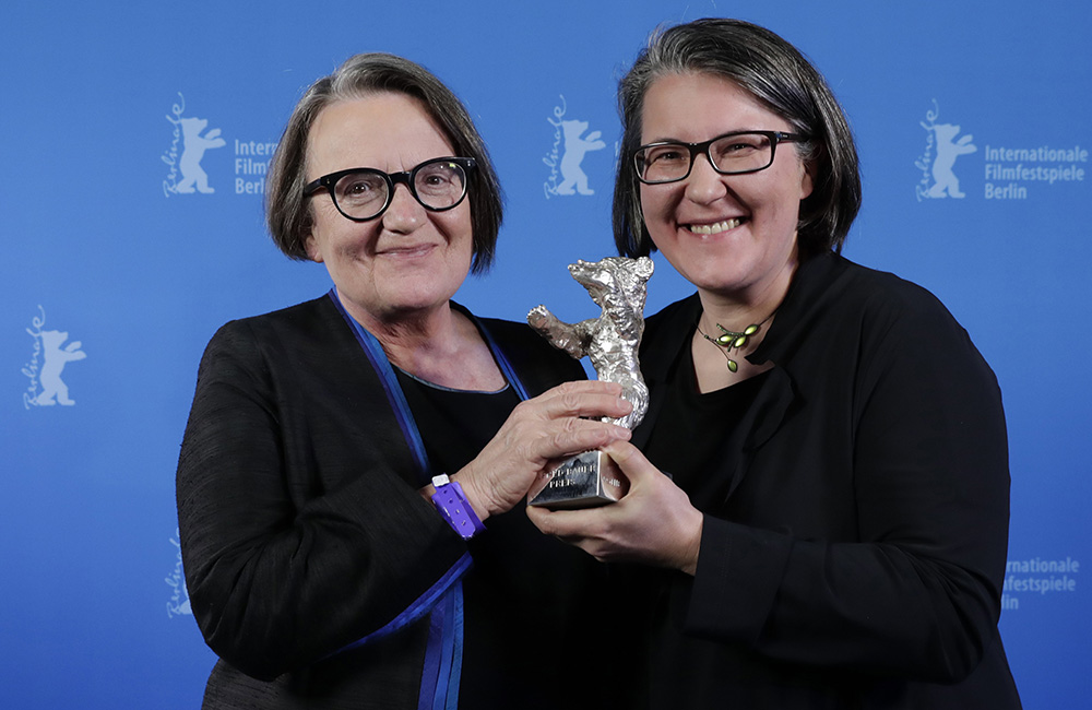 Agnieszka Holland i Kasi Adamik z nagrodą podczas 67. Festiwalu Filmowego w Berlinie, 2017